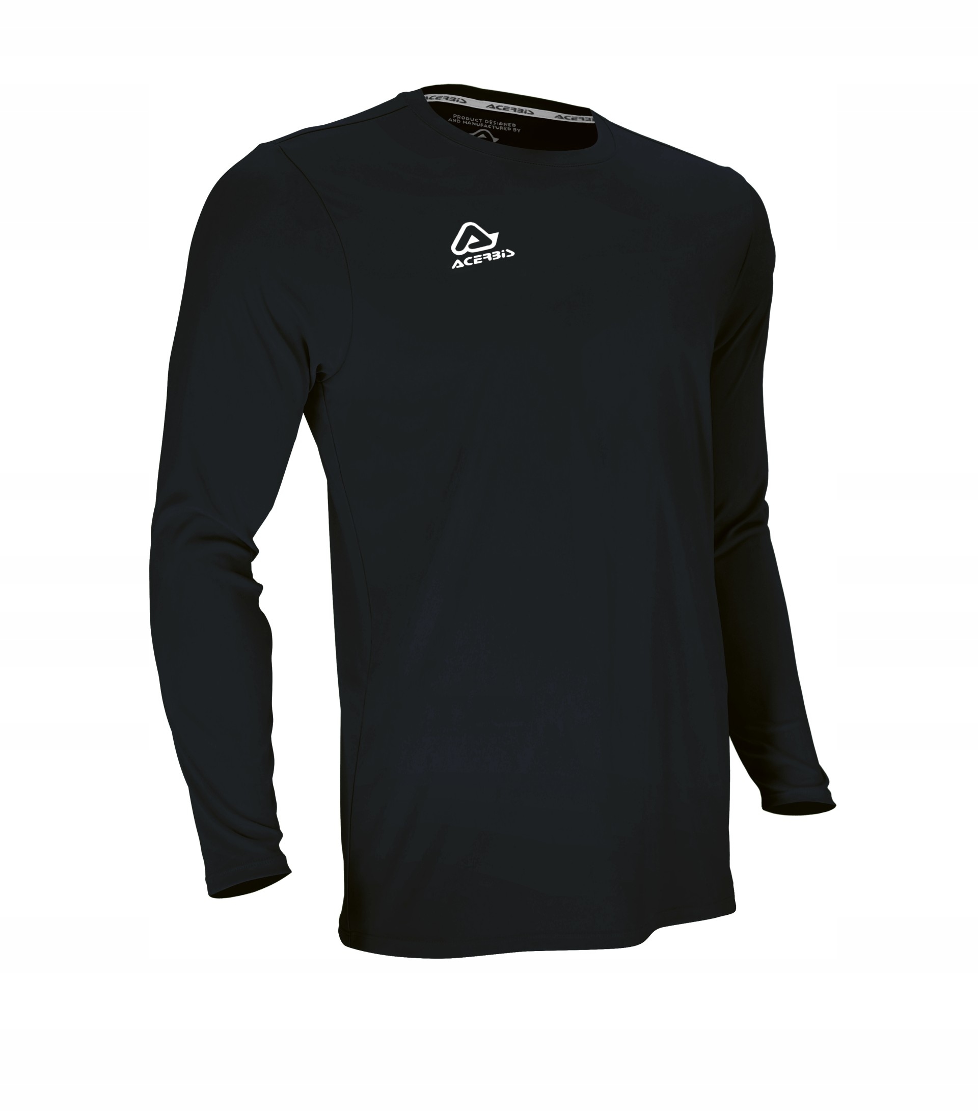 Koszulka longsleeve męska Acerbis Mida Jersey czarna Sportowa