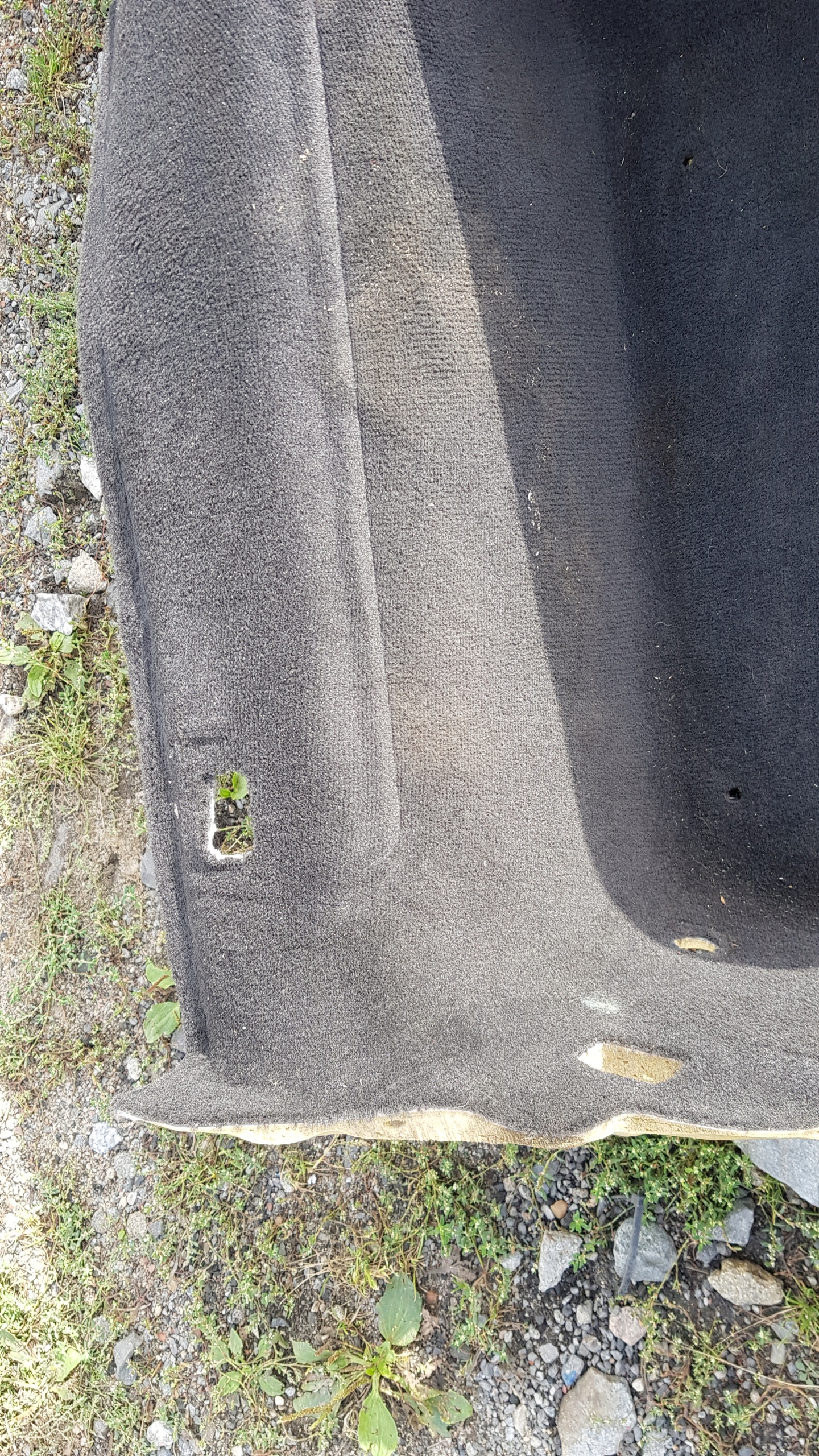 MERCEDES W220 carpet mats front rear part