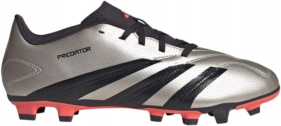 Adidas Predator Pánské Kopačky Fotbalová Obuv Stříbrné Pohodlné 43 1/3 1 Jkk