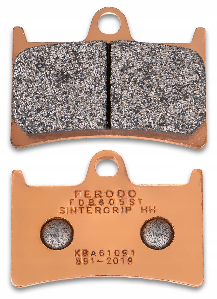 FDB605ST - ГАЛЬМІВНІ КОЛОДКИ FERODO YAMAHA MT-07 14-22 ПЕРЕДНІ