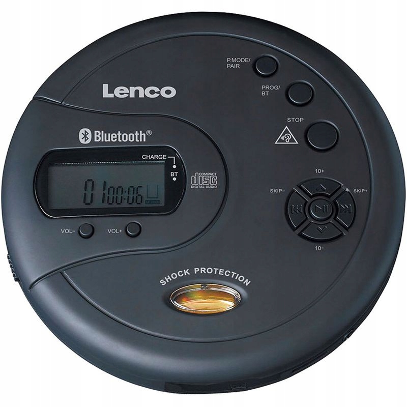 Discman Hi-Fi Lenco CD - 300 CD MP3 ESP Bluetooth