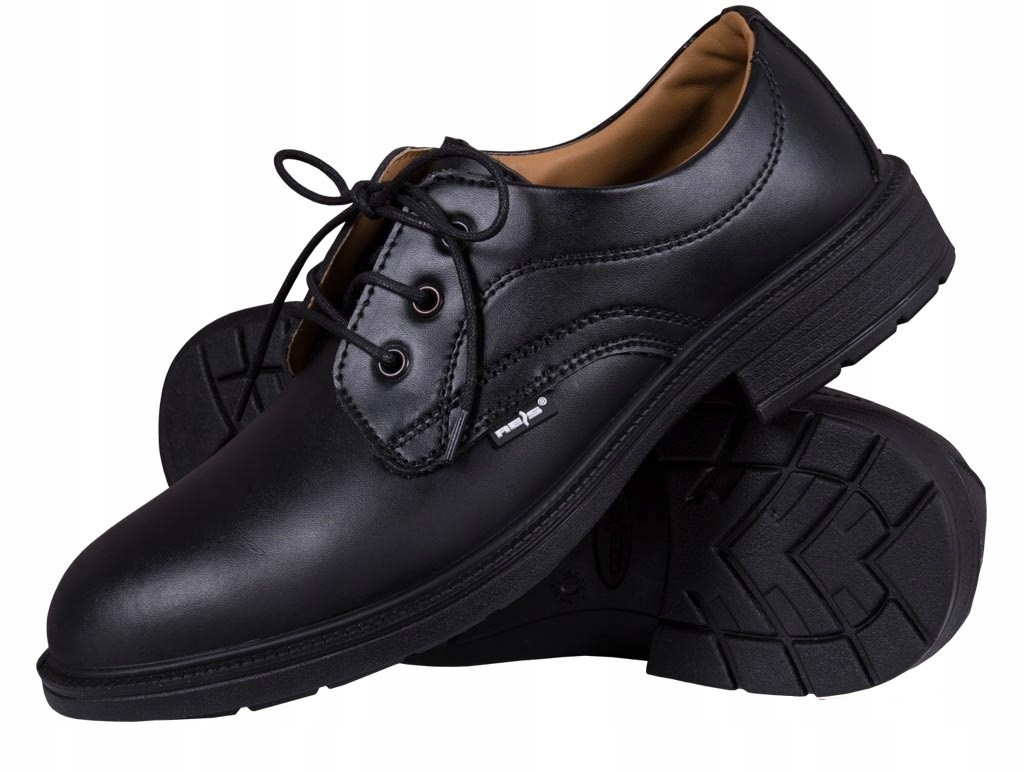 Buty Ochronne Półbuty Podnosek Pantofel Czarny Brmanager 44 czarny