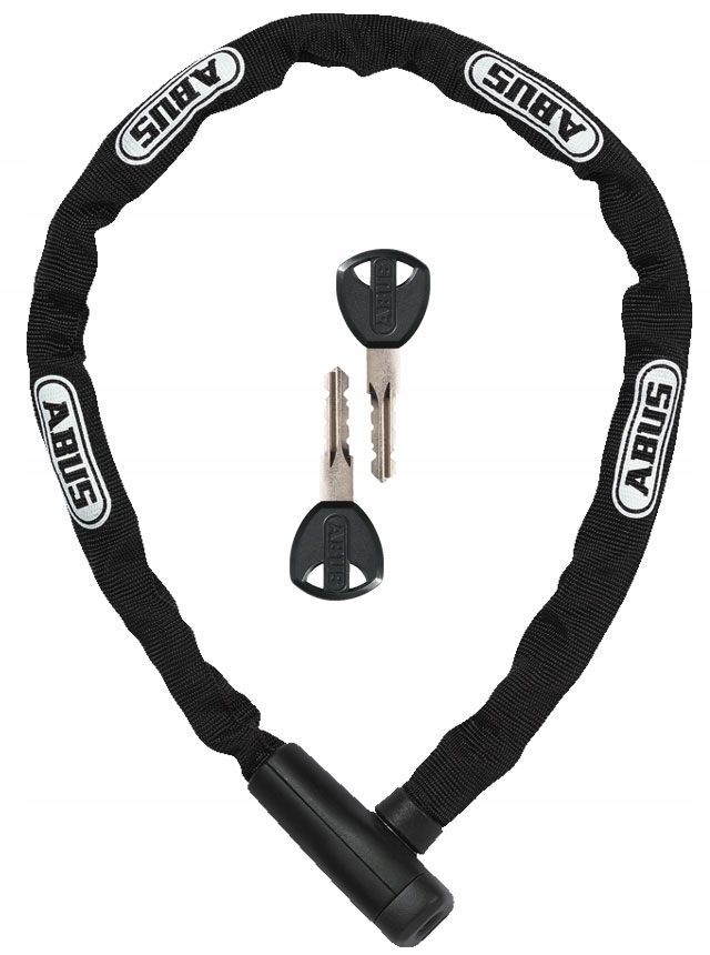 Zapięcie rowerowe Łańcuch Abus 5805K/75 Steel O Chain Black