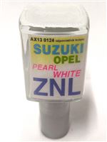 Zaprawka lakier do rys 10ml SUZUKI ZNL PEARL WHITE