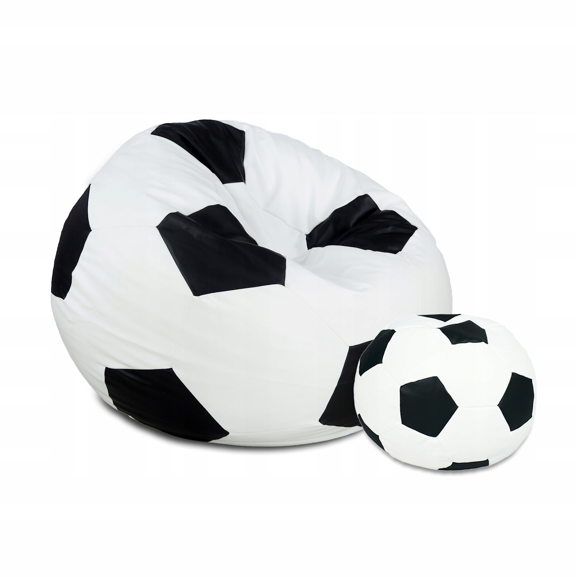 

Nieubijająca Pufa 300L 80cm XL Z Podnóżkiem Egato