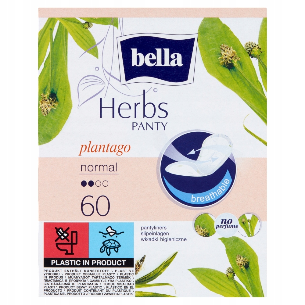 

Bella Herbs Panty Plantago Normal 60 sztuk