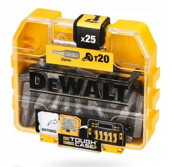 DEWALT DT7961 ZESTAW 25 SZT. BITÓW T20 25MM TORX EAN (GTIN) 5035048072479