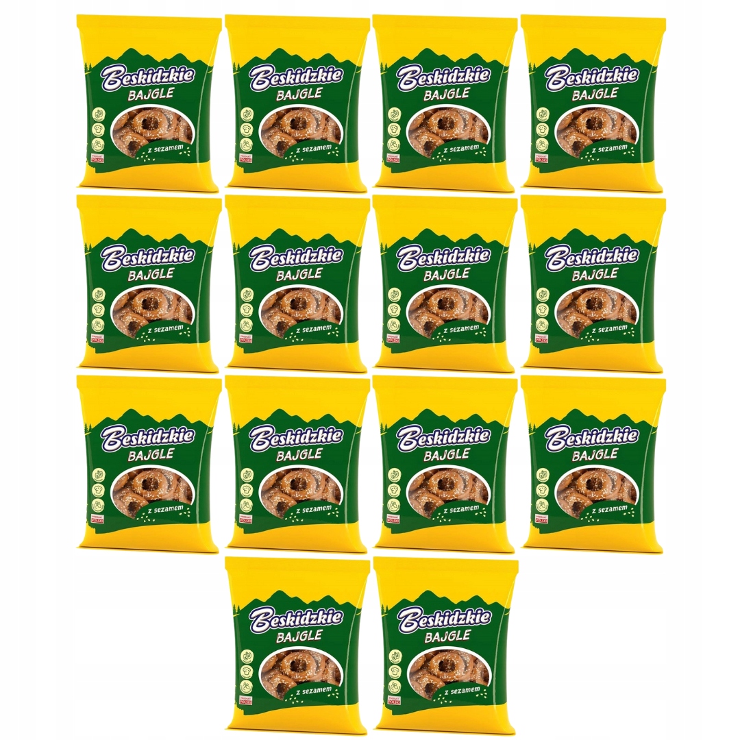 Levně Beskydské bagely se sezamem 200 g x 14 kusů