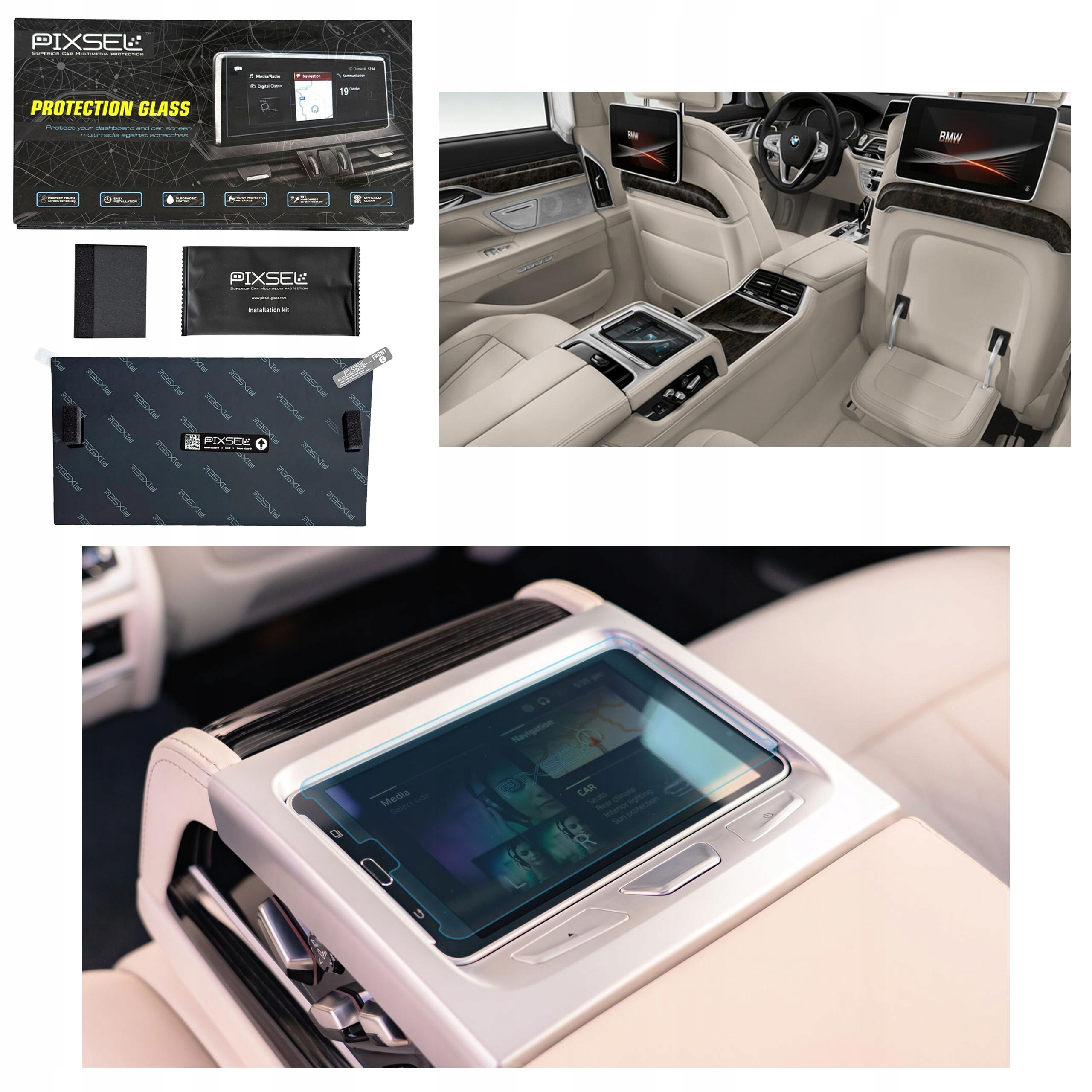 Antyodciskowe Matowe Szkło Ochronne Bmw 7-8.2“ 2019-2022 G11,G12 na tablet