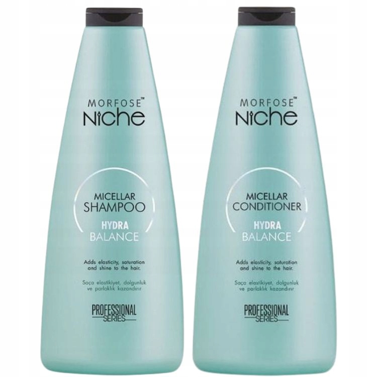Morfose Niche Sada Šampon Na Vlasy Hydra Balance 400 ML Kondicionér 400 ML