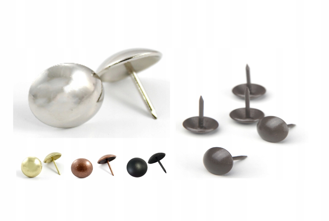 Podnóżek Pufa Glamour Pinezki Ozdobne 120 EN Meble Typ tapicerowana