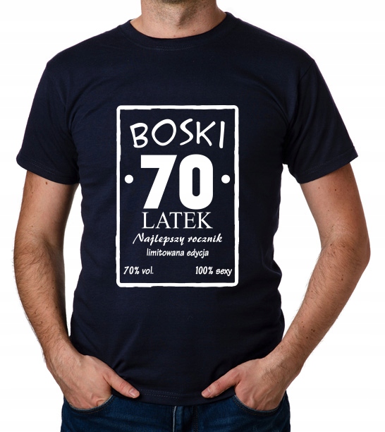 

koszulka Boski 70 Latek prezent