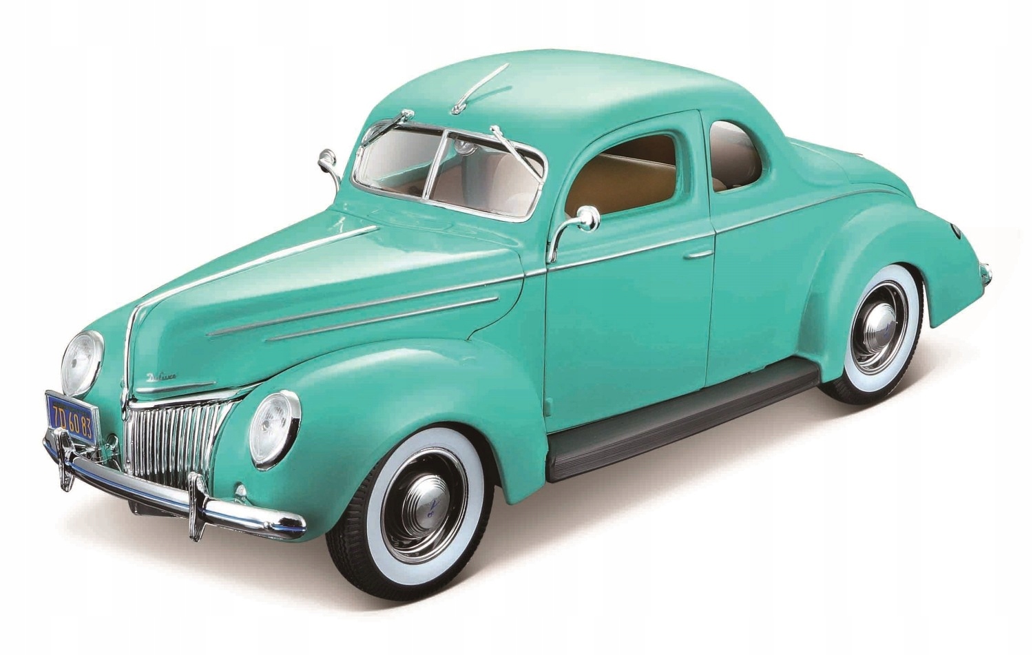 Ford Deluxe Kupé 1939 Zelená 1/18, dárek originál
