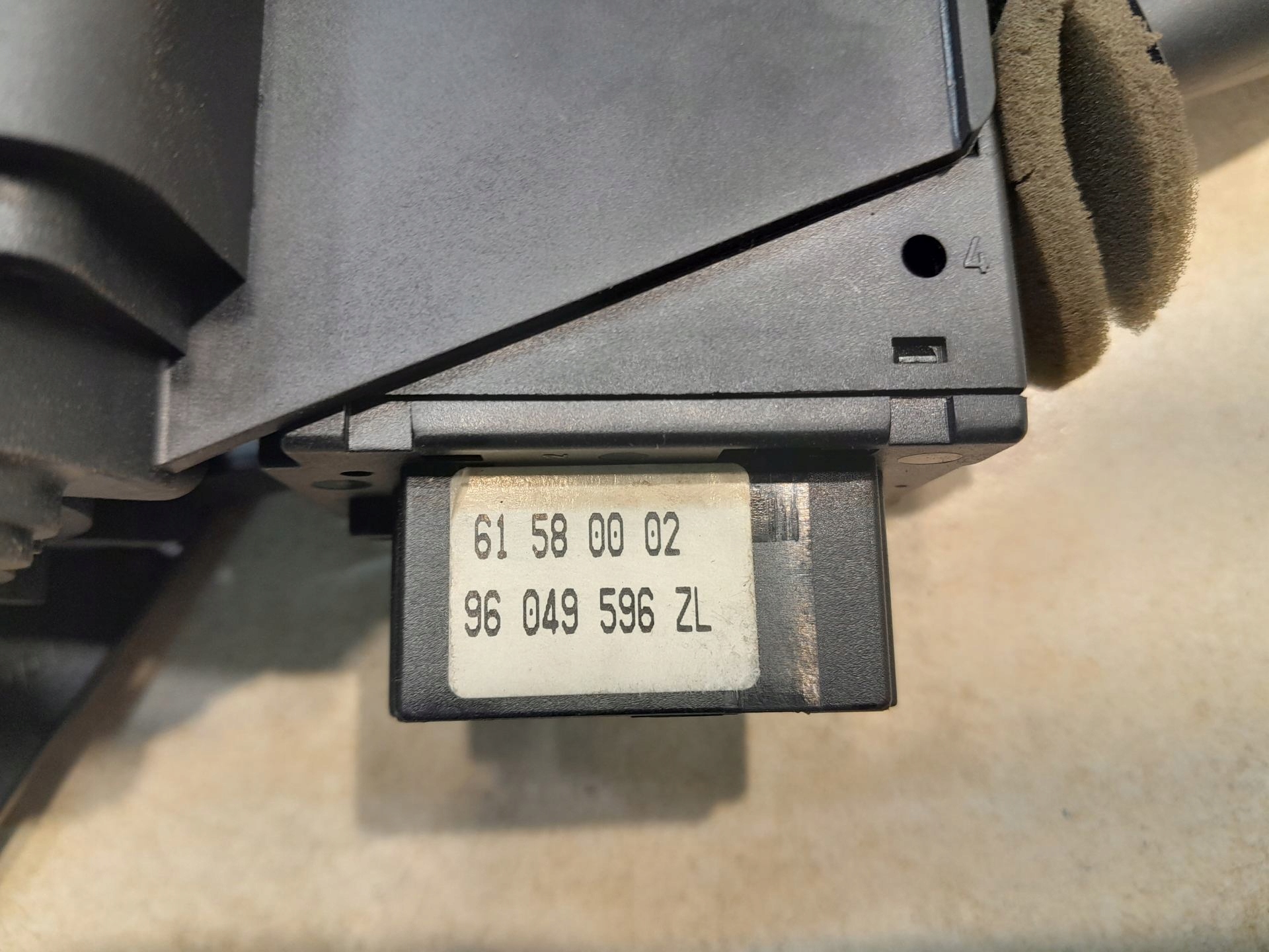 steering wheel levers and controls CITROEN JUMPY and 1478262080