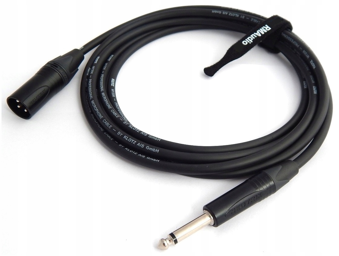 

Klotz MY206 Kabel Mikrofonowy Xlr Męski Jack 5m