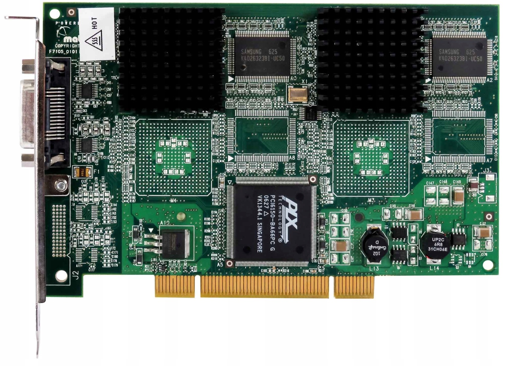 Matrox G450 64MB Mgi G45X2DUAL-BF Pci