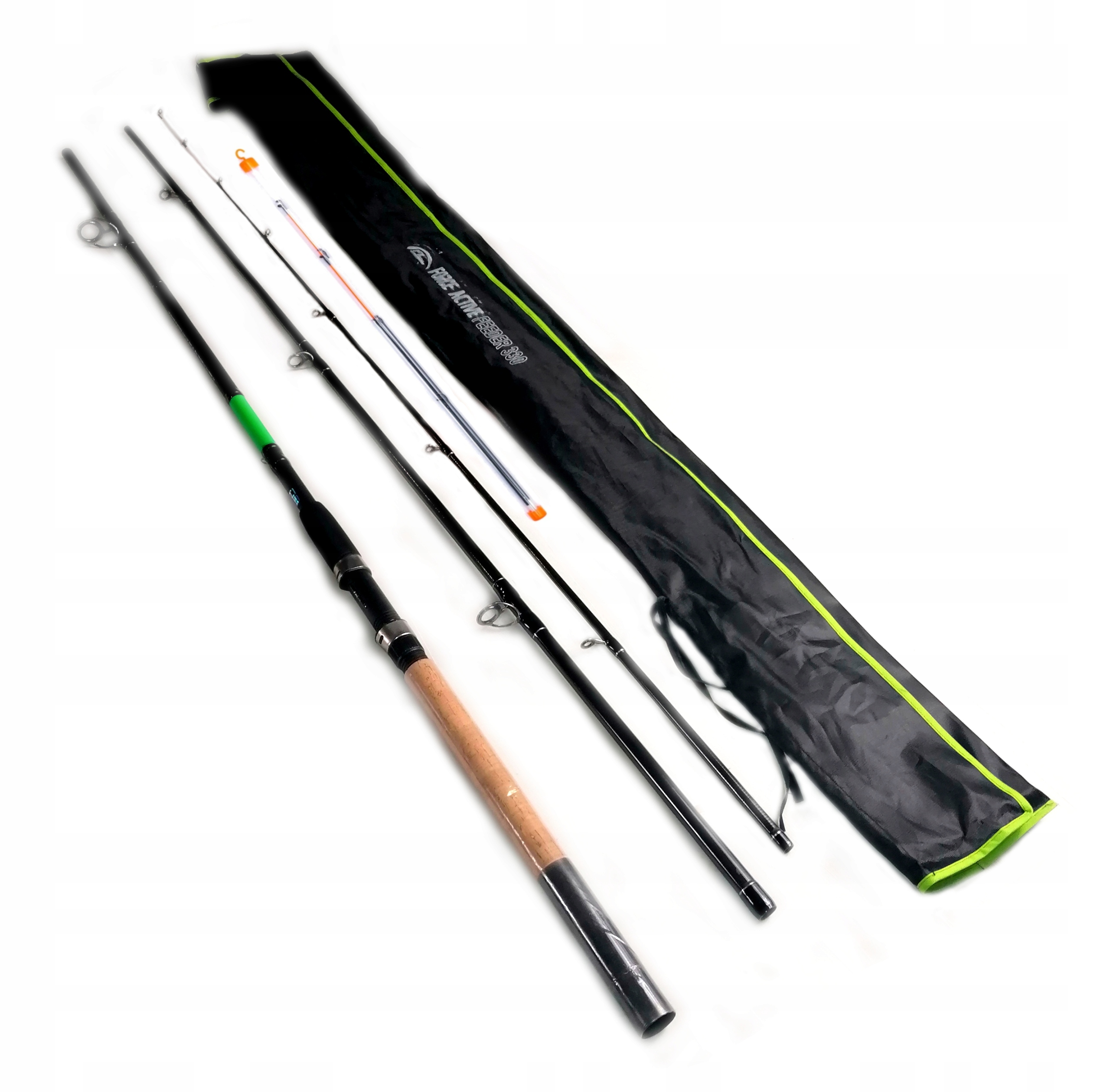 Feederový prut 3,3 Uhlíkový cw60-180g Carbon Karpiový