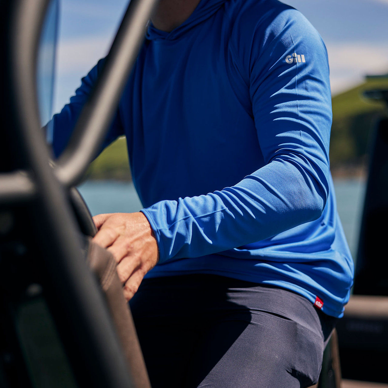 KOSZULKA UV TEC HOODY DŁUGI RĘKAW MĘSKA kapturem L techniczna regaty załoga Kod producenta 2120899L