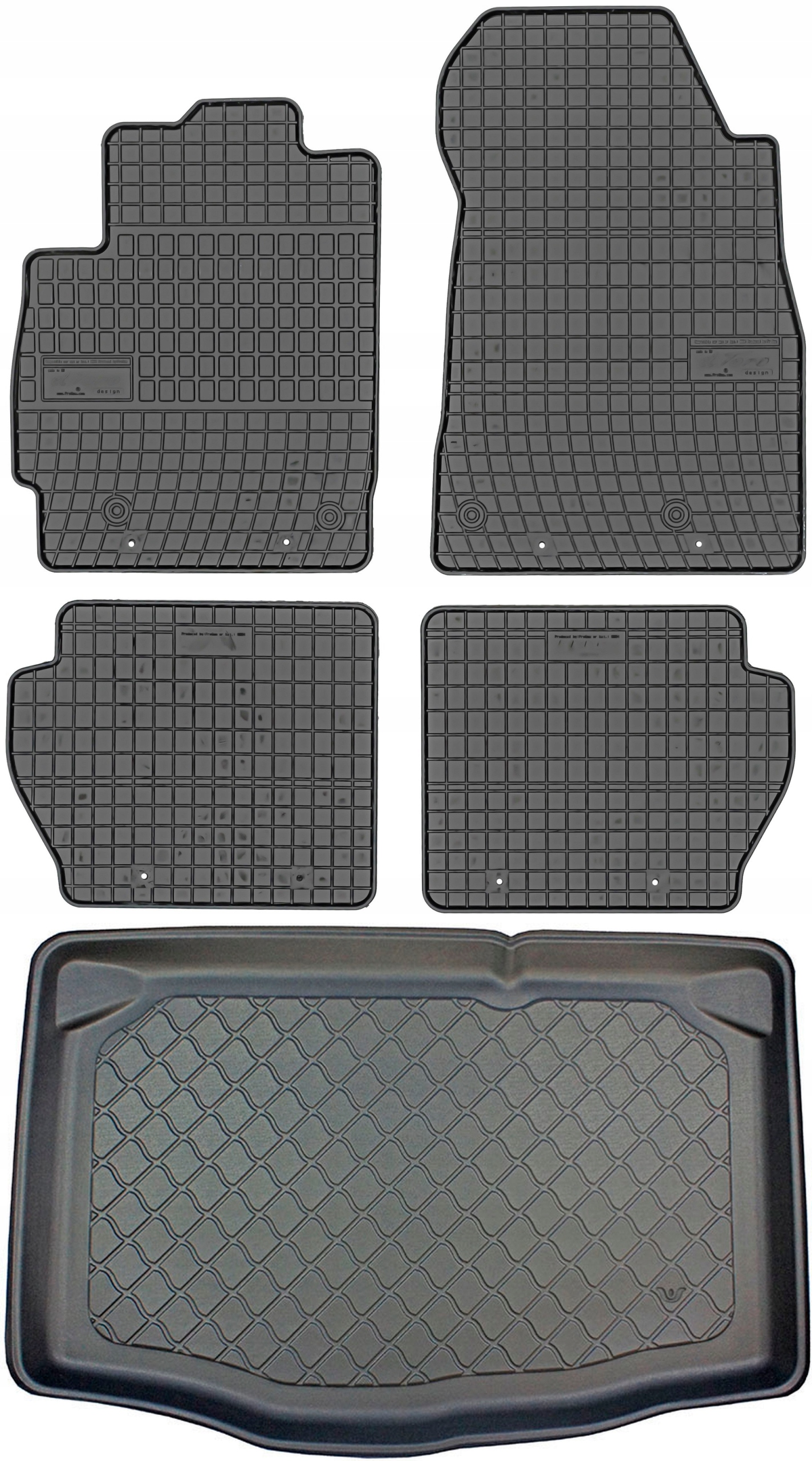 Mazda 2 III Hatchback 2015 Koberce s rohožou