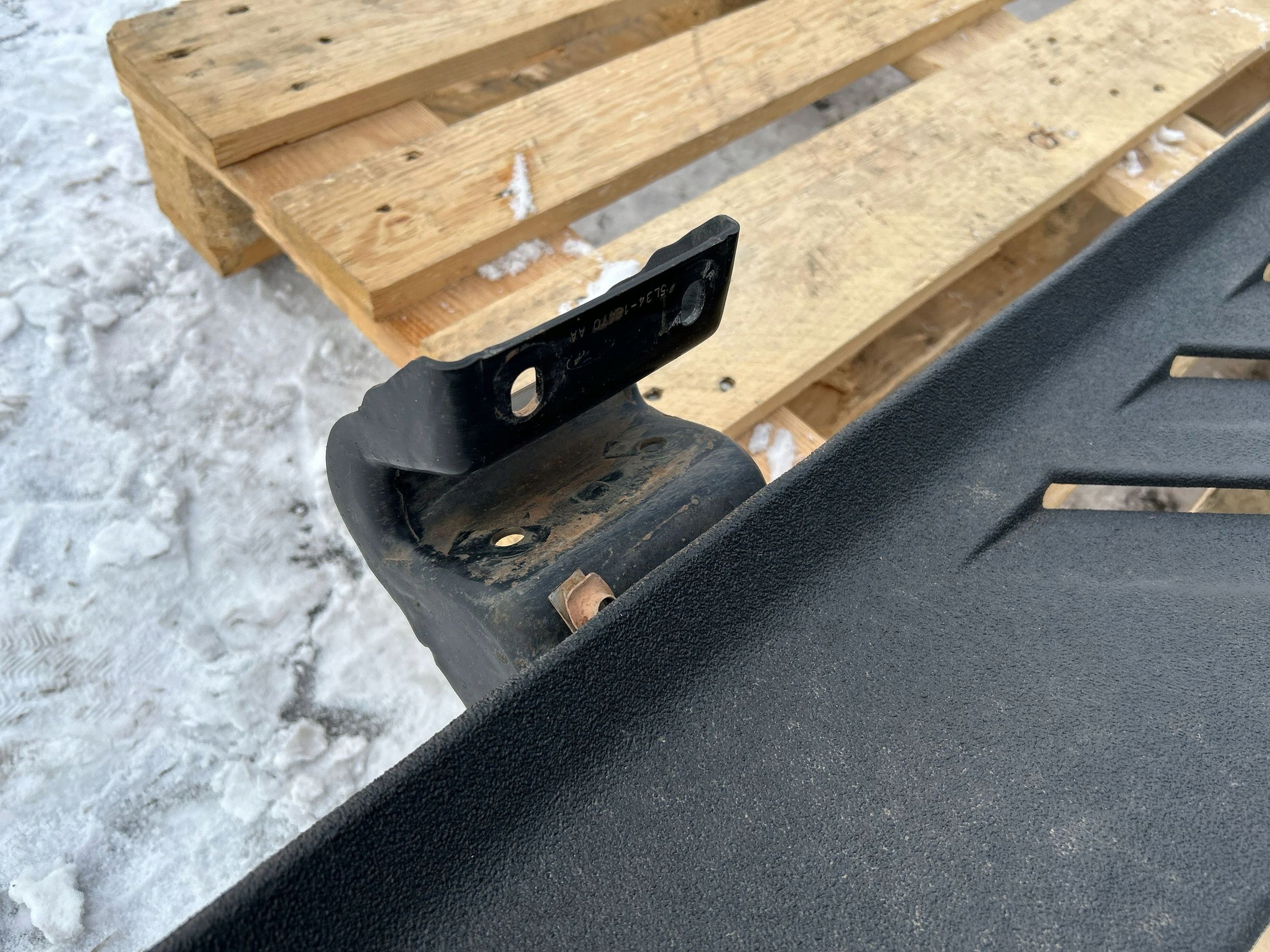 threshold stopien orurowanie moulding side left left Ford F150 F-150 2009