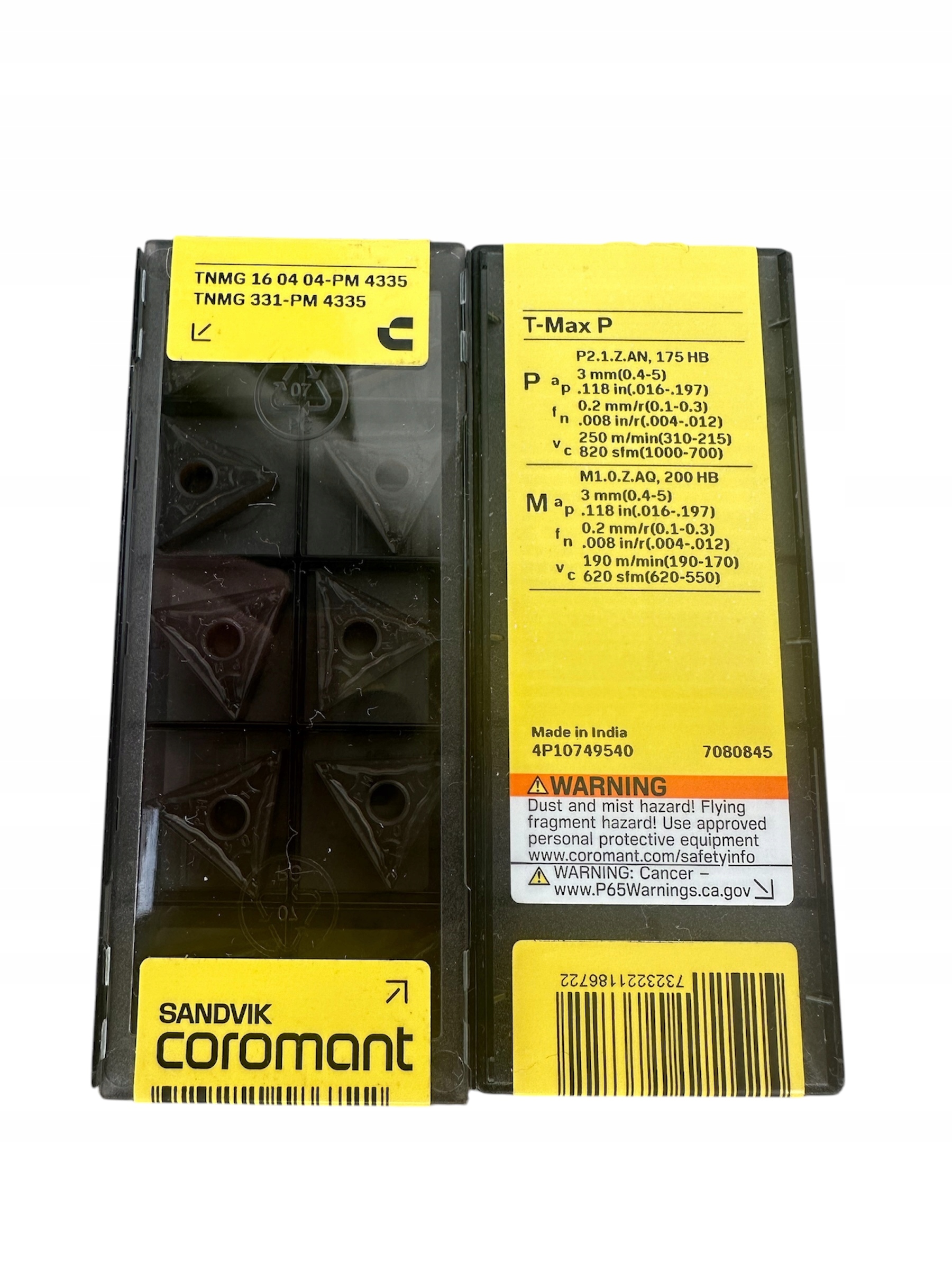 Sandvik Płytki Widiowe Wieloostrzowe Tnmg 160404-PM 4335 Produkt