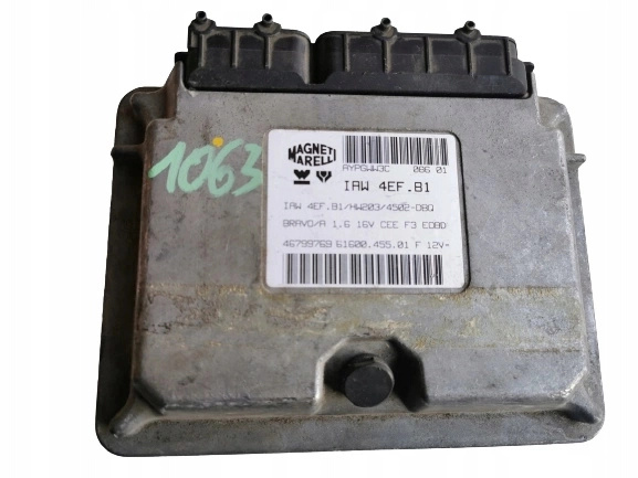 FIAT BRAVA 1.6B 16V IAW4EF.B1 46799769 computer EC