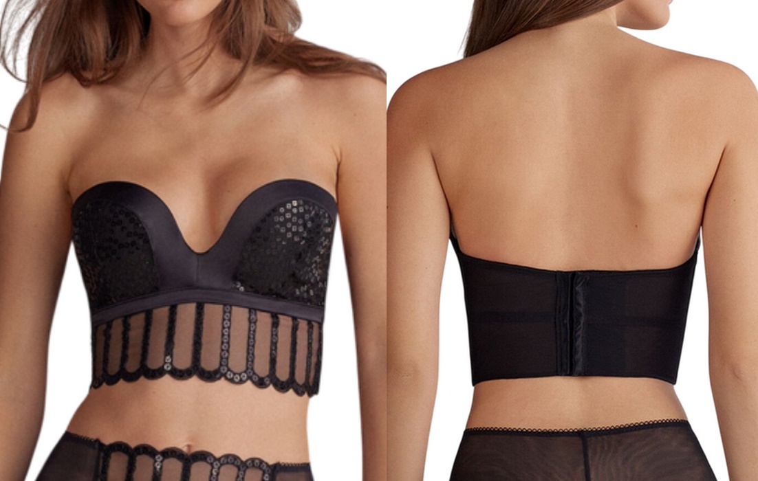 Intimissimi Biustonosz Opaska Monica Loosen Heartstrings push up 80B (3B)