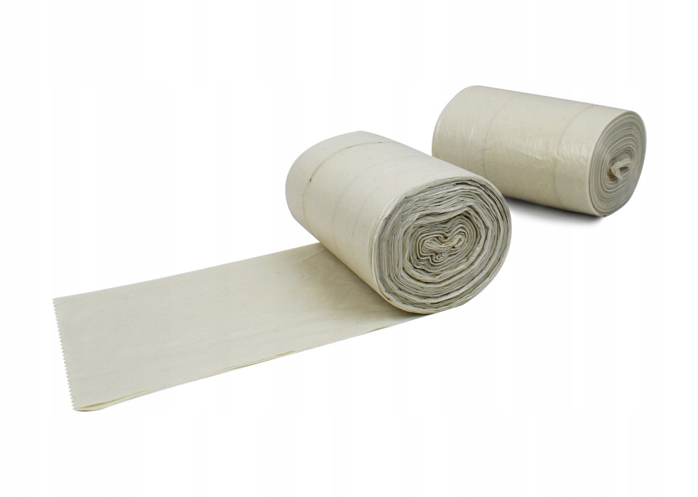 

Przeźroczyste Worki na śmieci 35L 50szt Ldpe