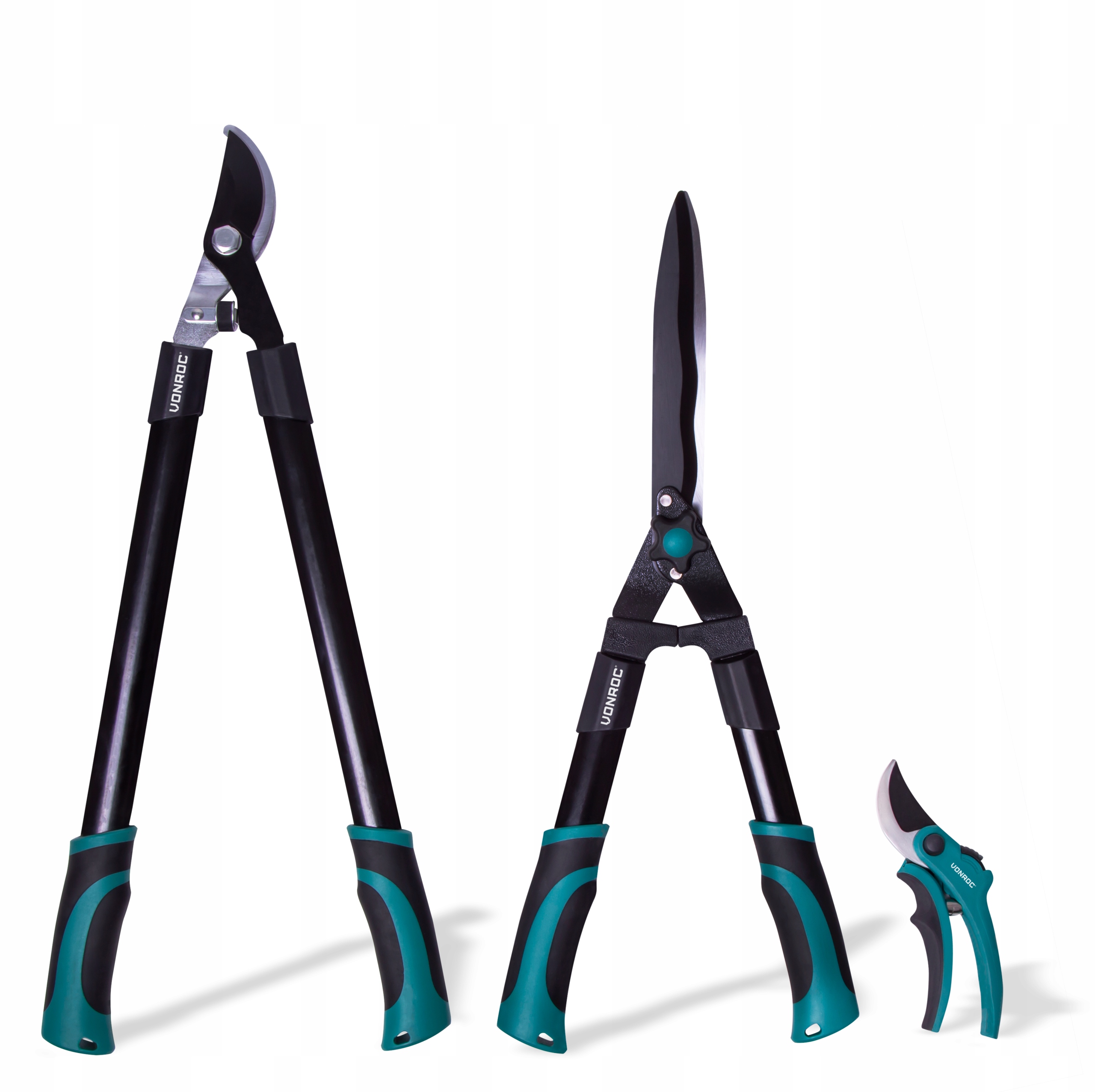 

Nożyce Ogrodowe Vonroc Zestaw 3 Szt