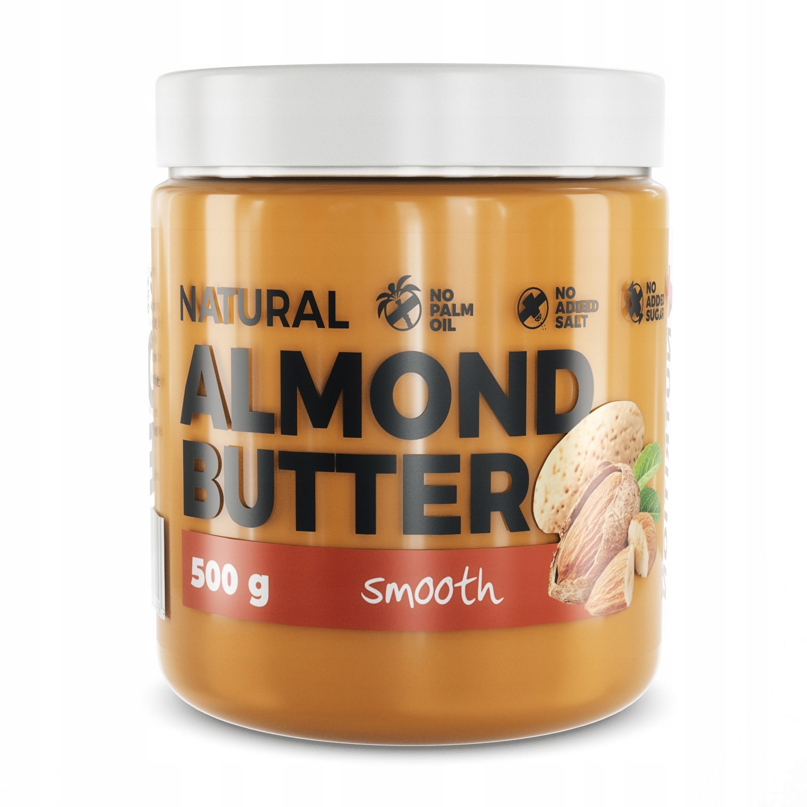 7Nutrition Almond Butter Smooth 500G Mandle
