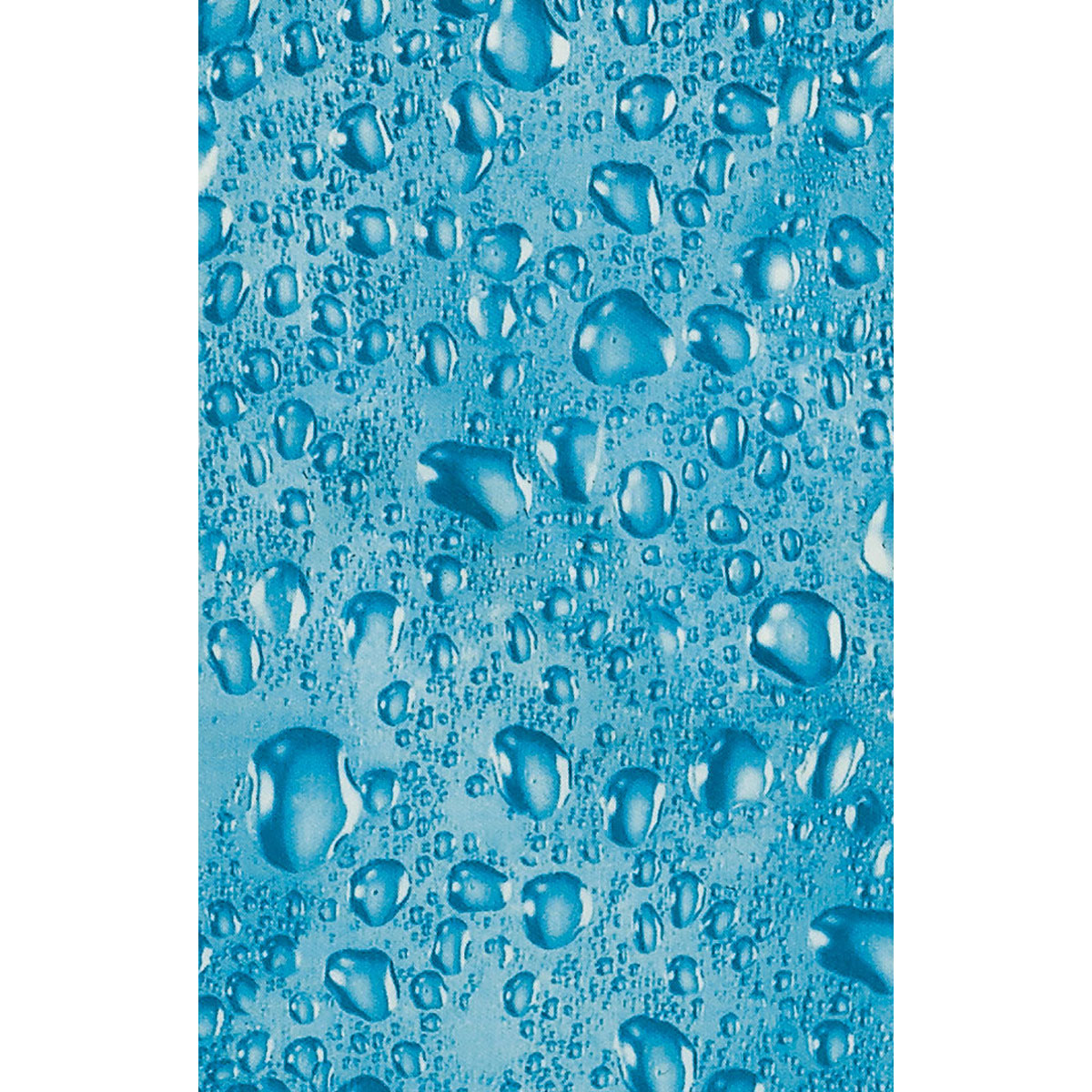 

Zasłonka prysznicowa materiał Water niebieska+kółk