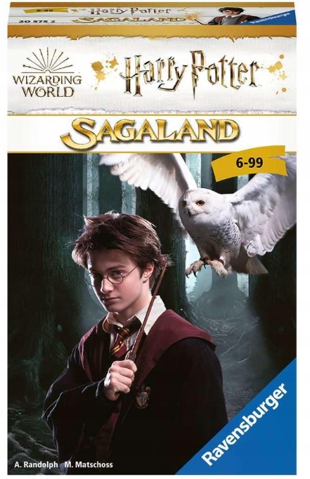 Gra Planszowa Rodzinna Harry Potter Sagaland Ravensburger Memory 6+