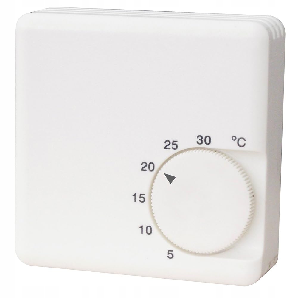 Coati Termostat mechaniczny, analogowy, 2-przewodowy, 10 A, 250 V #n28