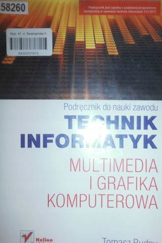 Technik informatyk. Multimedia i grafika komputero