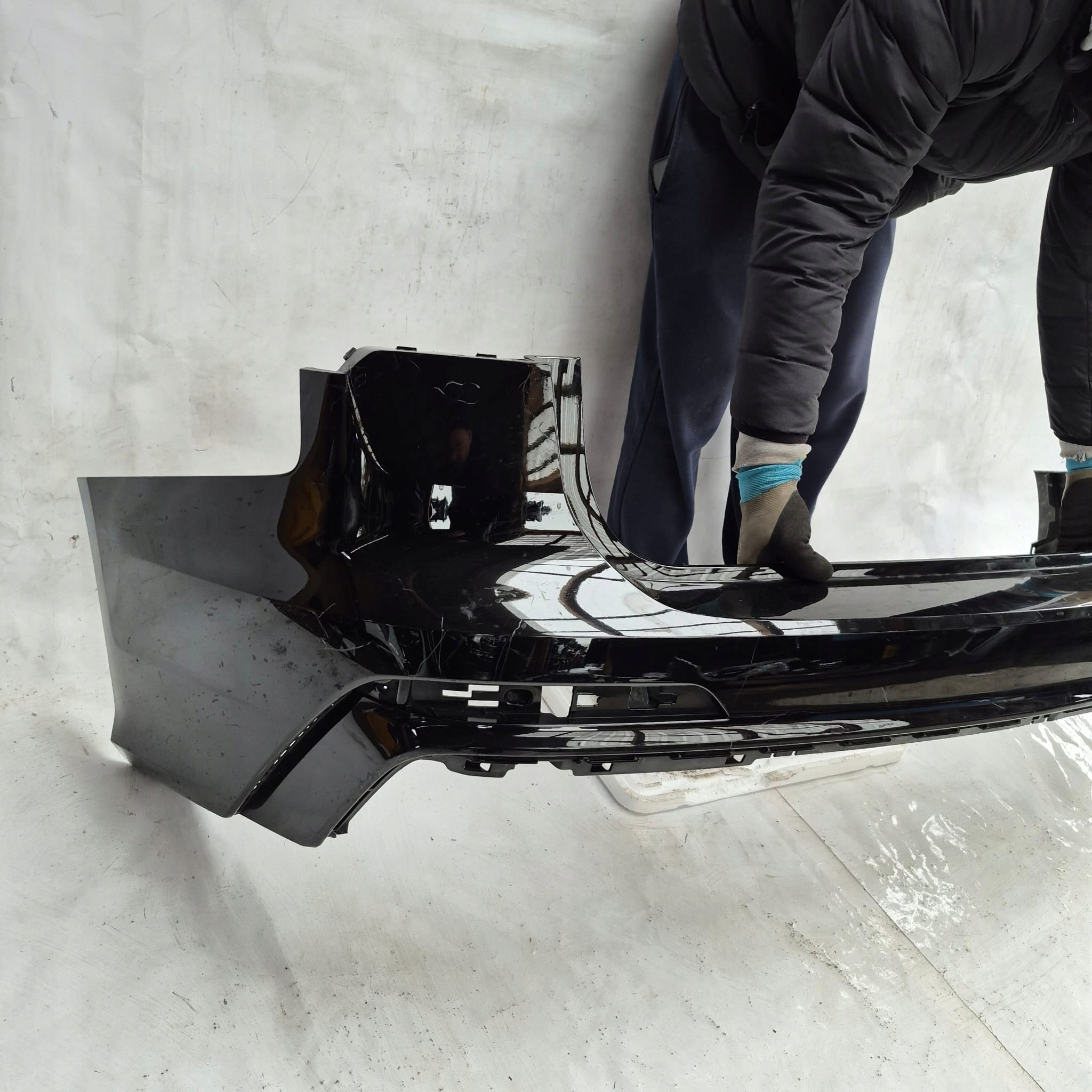 AUDI A6 C8 4K KOMBI S-LINE 18-25 bumper rear part rear