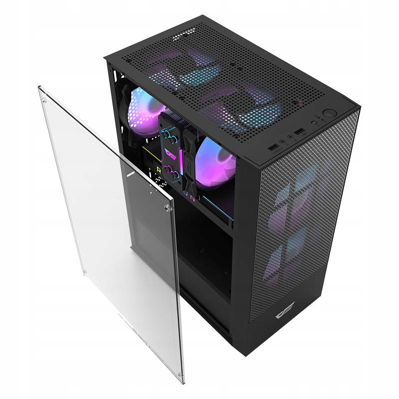 Darkflash Skříň Atx A290 v sadě 3 ventilátorů Argb