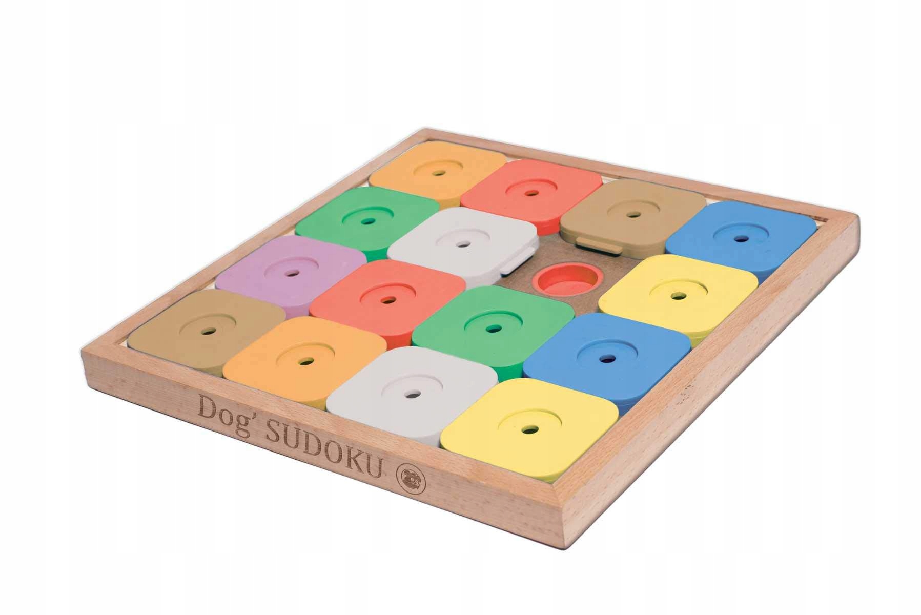 My Intelligent Pets hlavolam pro psy Sudoku Medium Genie Color obtížnost 4