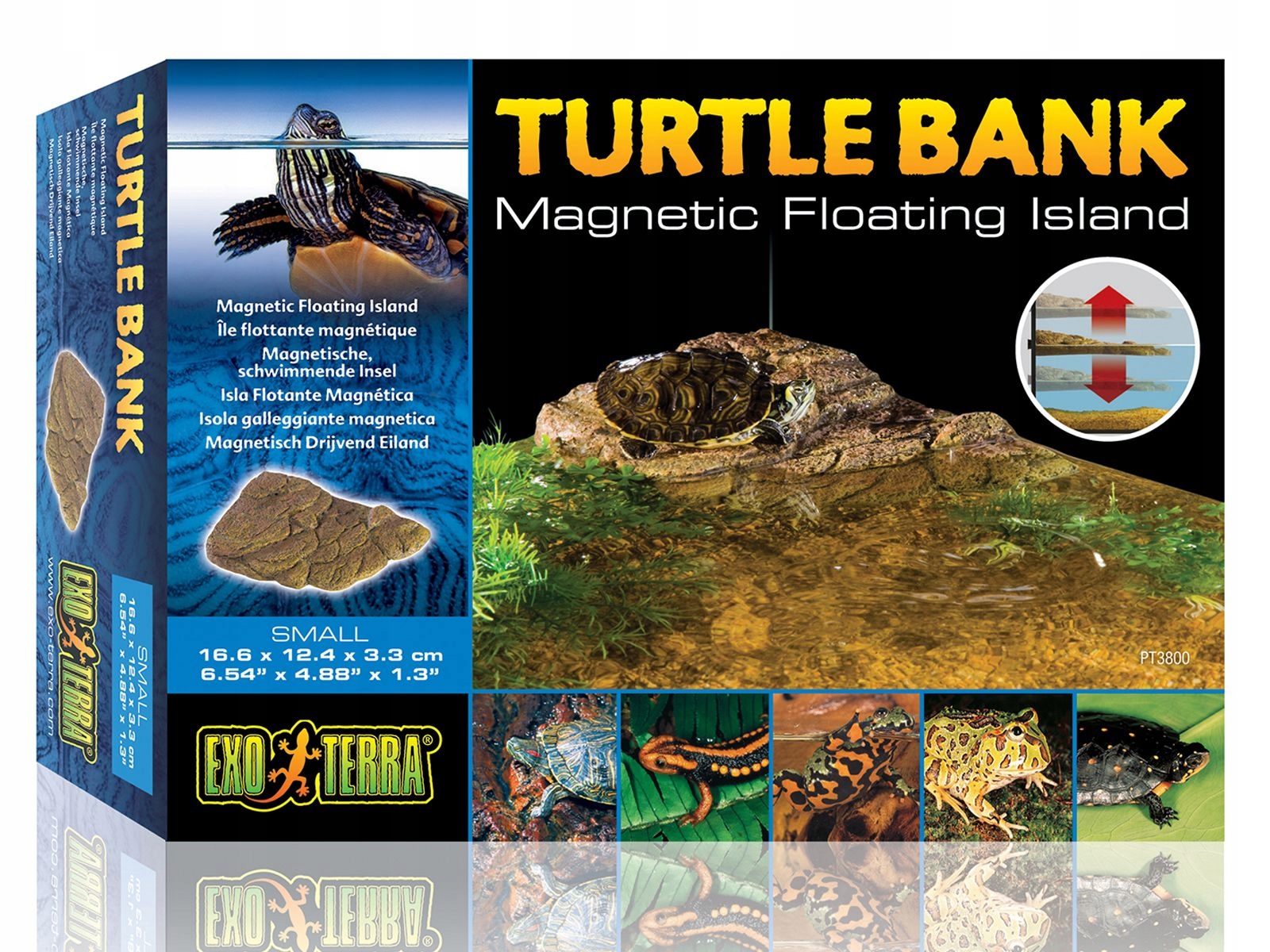 Levně Ostrov pro vodní želvu Magnetická Turtle Bank S Exo Terra EX-8007