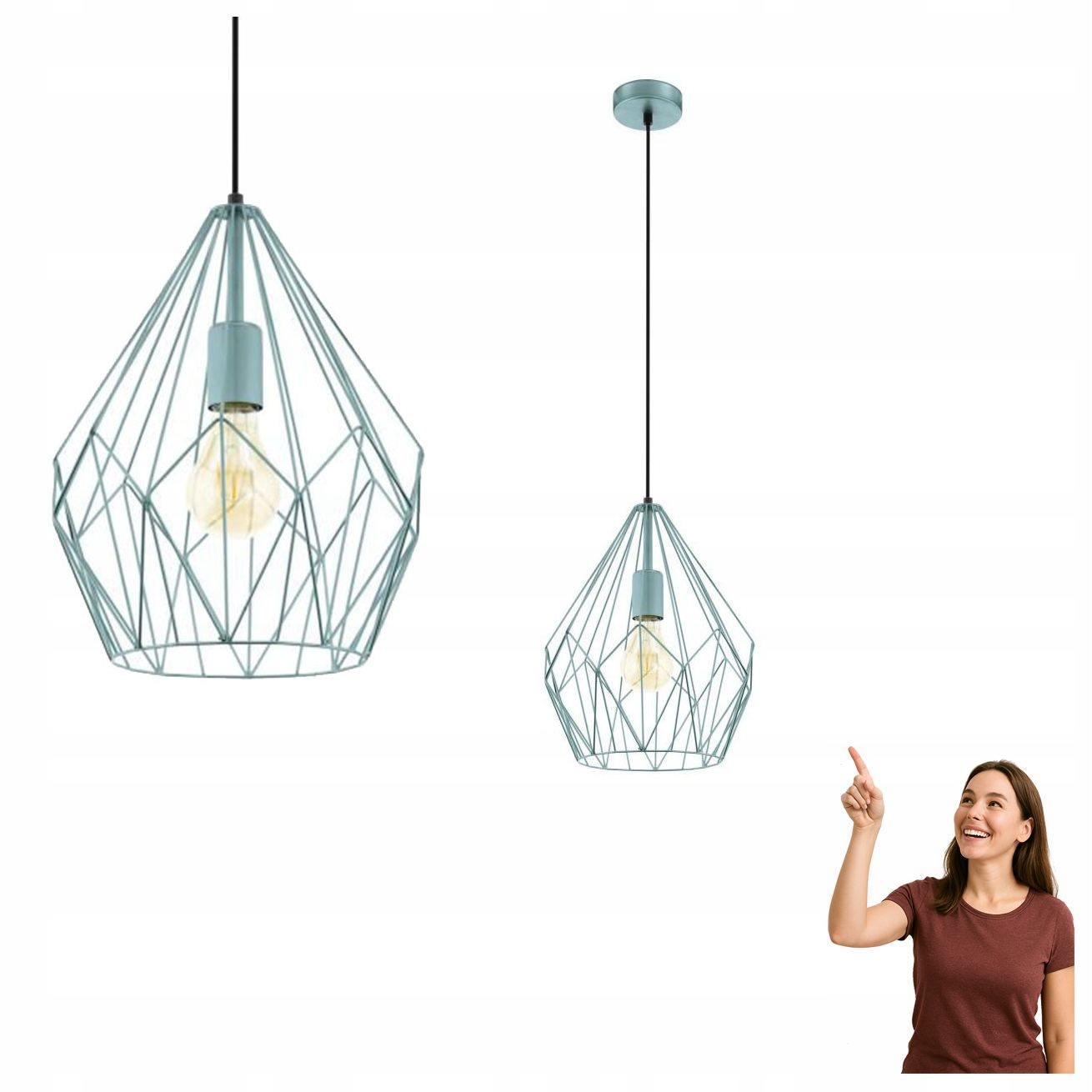 Závesná lampa Carlton 49259 Eglo