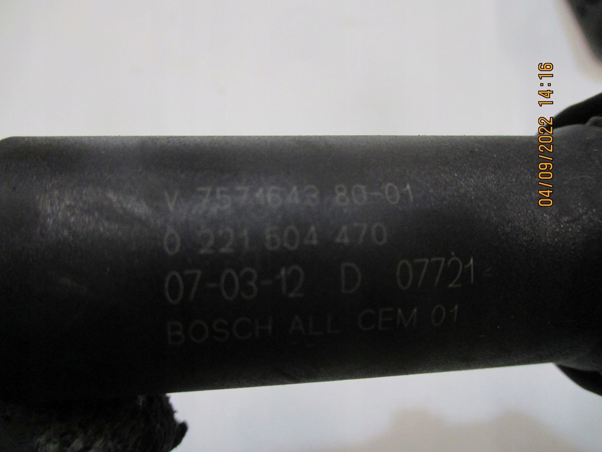 Cewka Cewki PEUGEOT BMW 0221504470 Producent części Peugeot OE