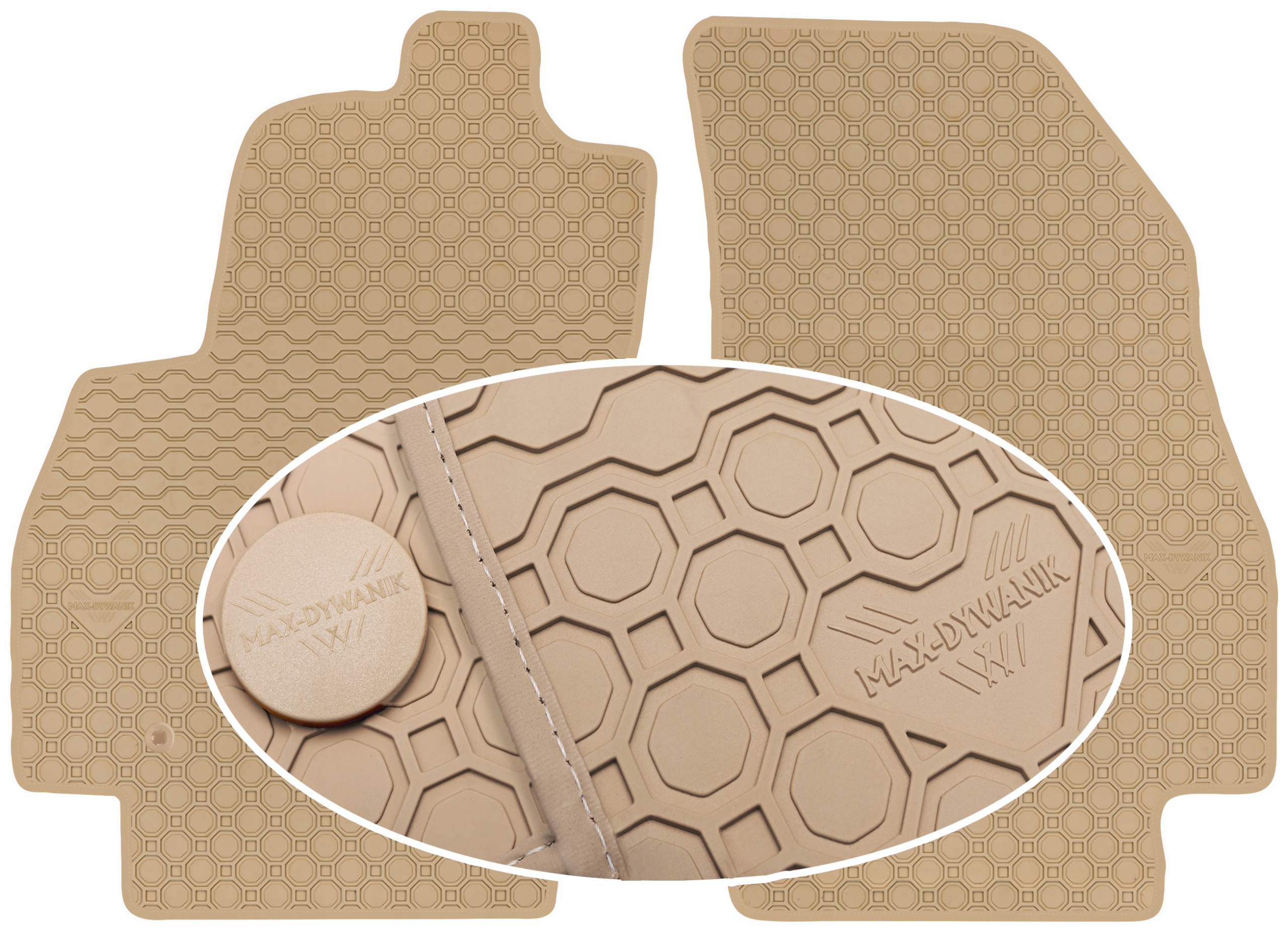 Citroen Nemo 2os 2008-2017 Koberce Béžové