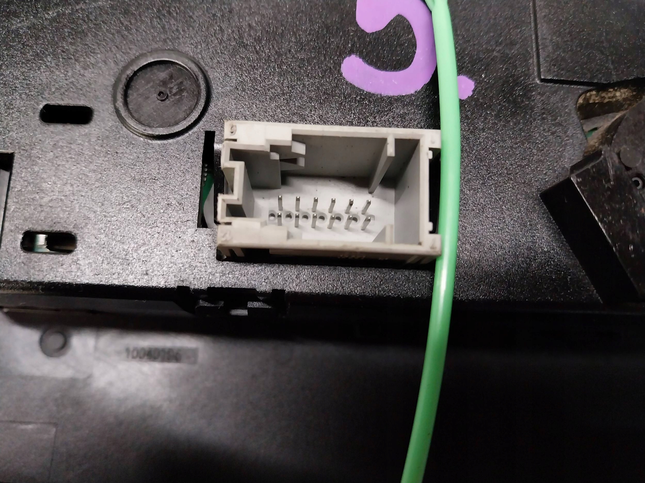 PANEL Bouches buses Climatisateur air conditionné 6983944 BMW E81 E82 E87 E88 E90 E91 E92 E93