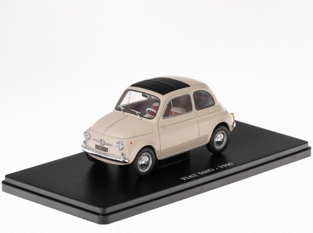 Fiat 500D 1960 1:24 Edicola Itálie