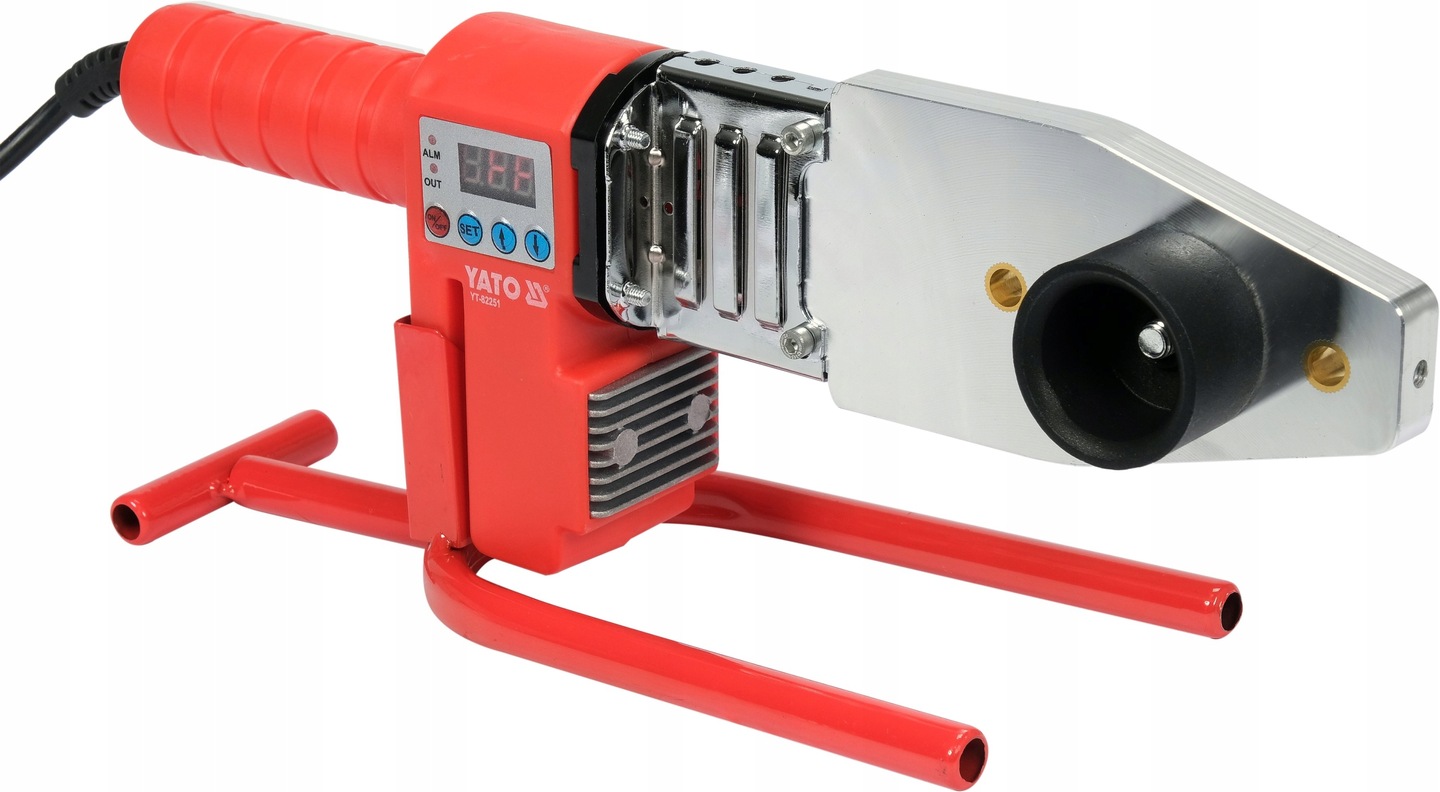 YATO ZGRZEWARKA DO RUR TERMOPLASTYCZNYCH 800W MATRYCE 16-32mm WYŚWIETLACZ EAN (GTIN) 5906083094439
