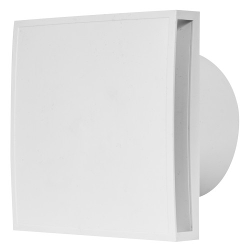 Wentylator łazienkowy 125 mm Cichy Biały front