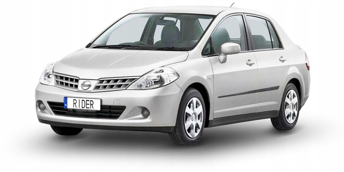 Boční lišty dveří Nissan Tiida, 2004-2012