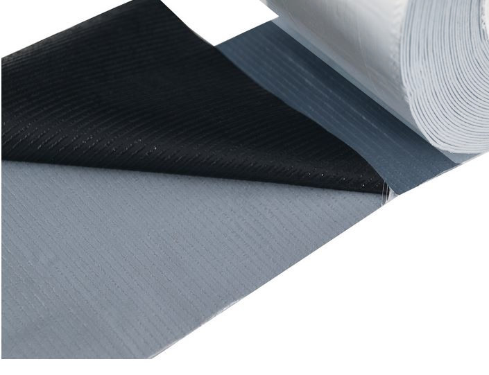 TAŚMA DEKARSKA ALUMINIOWA BUTYLOWA 200MM 10M uszczelniająca dachowa butyl Marka Budfix