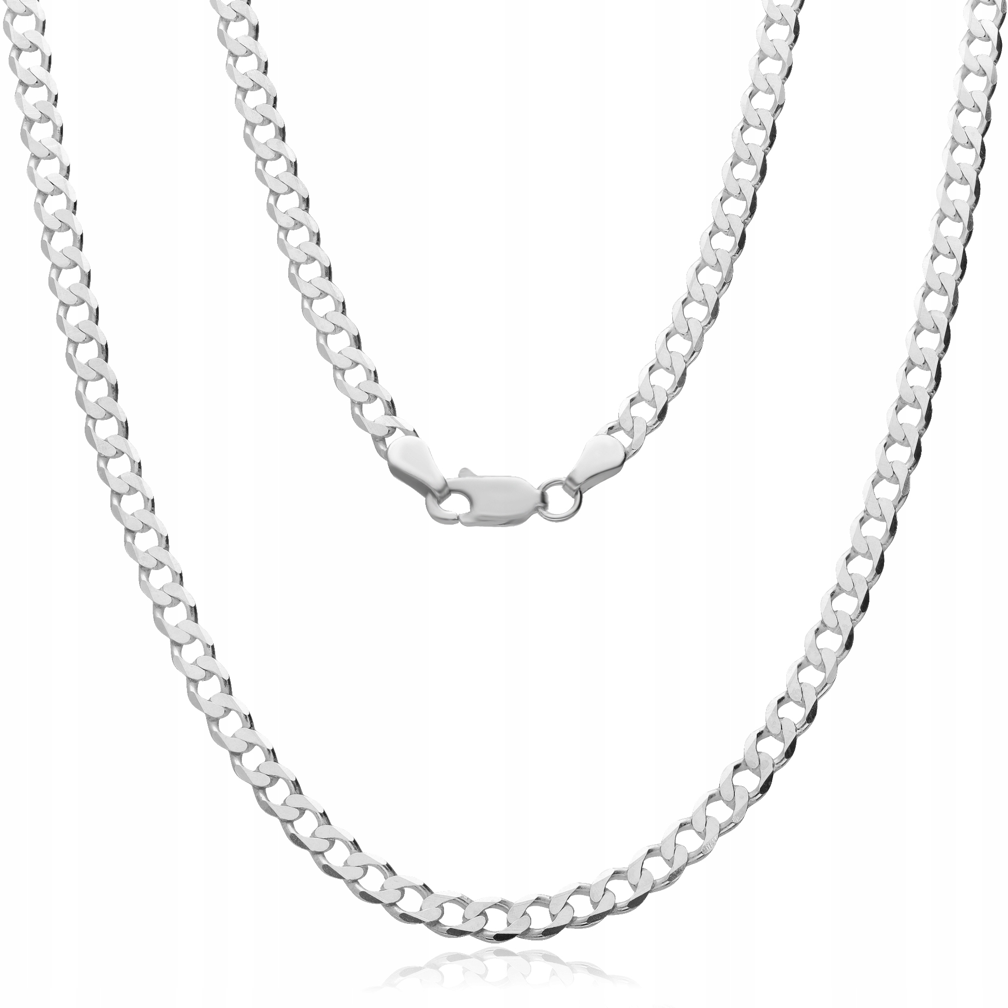 Pancerka Stříbrný Řetízek Dámský Pánský 60 cm