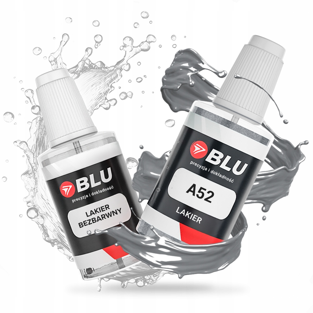 Lakier zaprawka samochodowa A52 Klar szary spacegrau do Bmw 20ml Blu