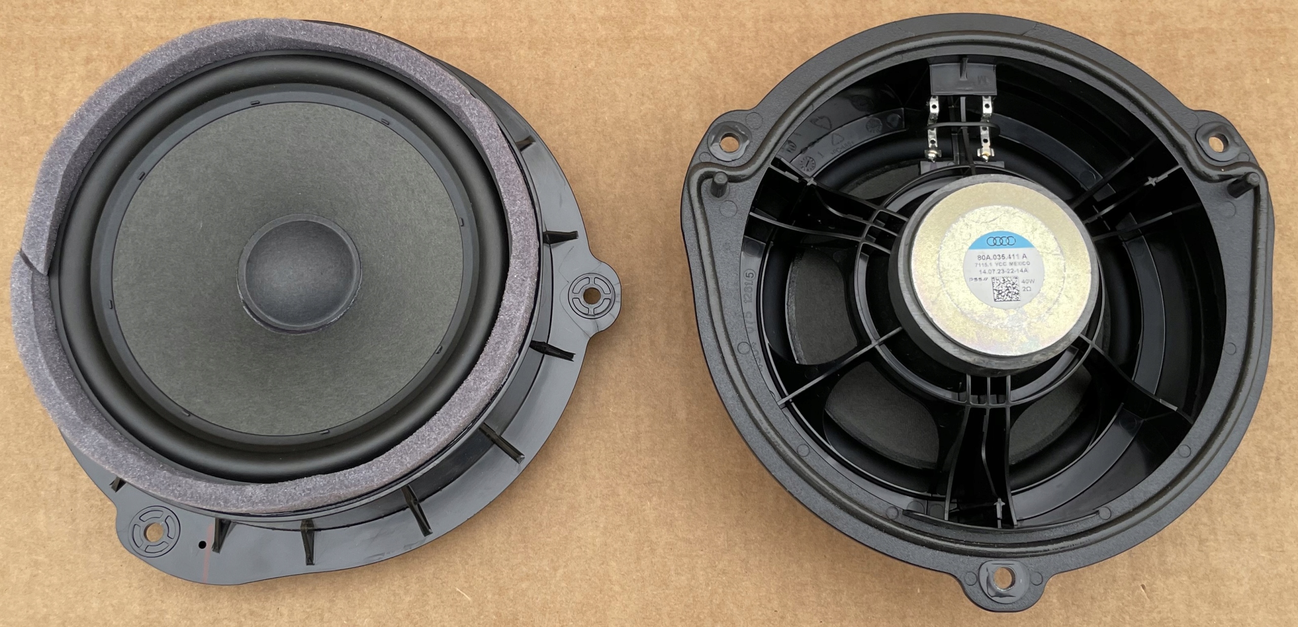 speaker AUDI Q5 80A035411A original as new